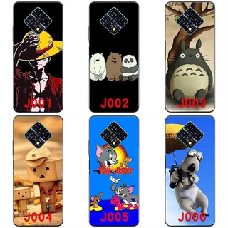 Soft silicone painted print case soft TPU Back cover For Infinix Zero 8 Zero 8i X687B 6.85 inch Colorful Cartoon Pattern handphone case Anime Protective case shell