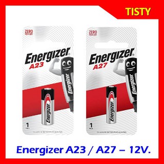 ภาพหน้าปกสินค้าแท้ 100% Energizer 23A (A23 ) / 27A (A27) Alkaline Battery ถ่านอัลคาไลน์ 12V (1 ก้อน) ที่เกี่ยวข้อง