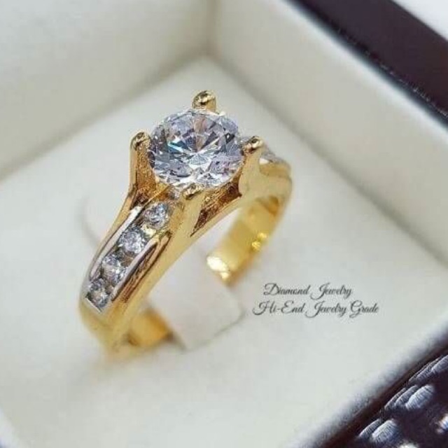 diamond-ring-แหวนเพชรงานประดับด้วยเพชรสวิสคัดเกรดอย่างดี