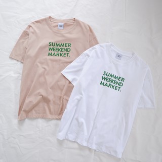 เสื้อ oversize ลาย Summer Weekend Market