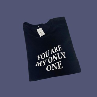 ใหม่ เสื้อยืด MY ONLY ONE |sherbet.teeshop