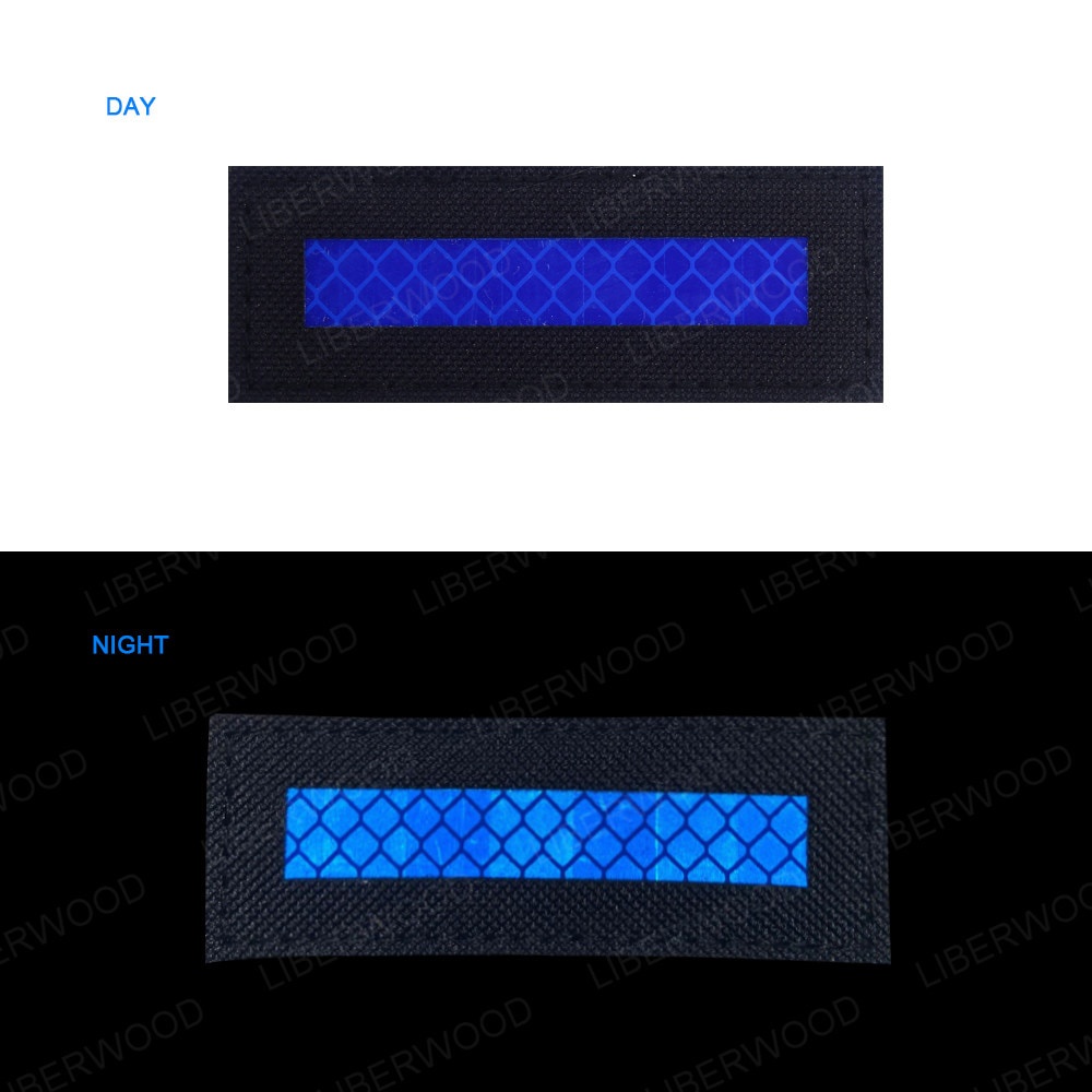 IR Infrared Safety Patch Fire Fighter Police Thin Blue Red Yellow Line ...