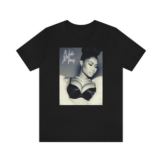 เสื้อยืดสตาร์ยุโรปและอเมริกาเสื้อยืด คอกลม พิมพ์ลาย Nicki Minaj Aesthetic Premium เหมาะกับของขวัญวันเกิด สไตล์มินิมอล สํ