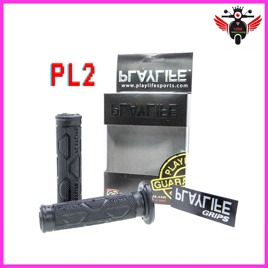 ปลอกมือ-ปลอกแฮนด์-playlife-อย่างนิ่ม-อย่างดี-สีดำ