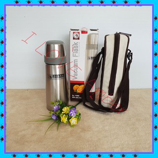 ชื่อ  : ZEBRA VACUUM FLASKS PREMA 2 พรีม่าทู ,Zebra mug 350,800 ml, 2 pcs. ถ้วยน้ำสุญญากาศ ม้าลาย แก้วน้ำ สุญญากาศ Zebra