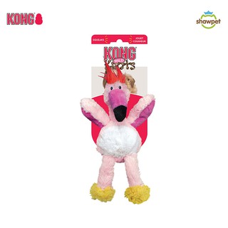 ภาพหน้าปกสินค้าKONG ของเล่นสุนัข Wild Knots Flamingo ตุ๊กตารูปนกฟลามิงโก้  NKD34 ที่เกี่ยวข้อง