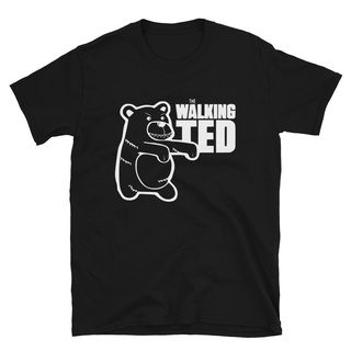 ขายดี!ขายดี เสื้อยืดลําลอง แขนสั้น พิมพ์ลาย Walking Ted Sarcastic Sarcasm Funny EHngea42JGeggc82S-5XL