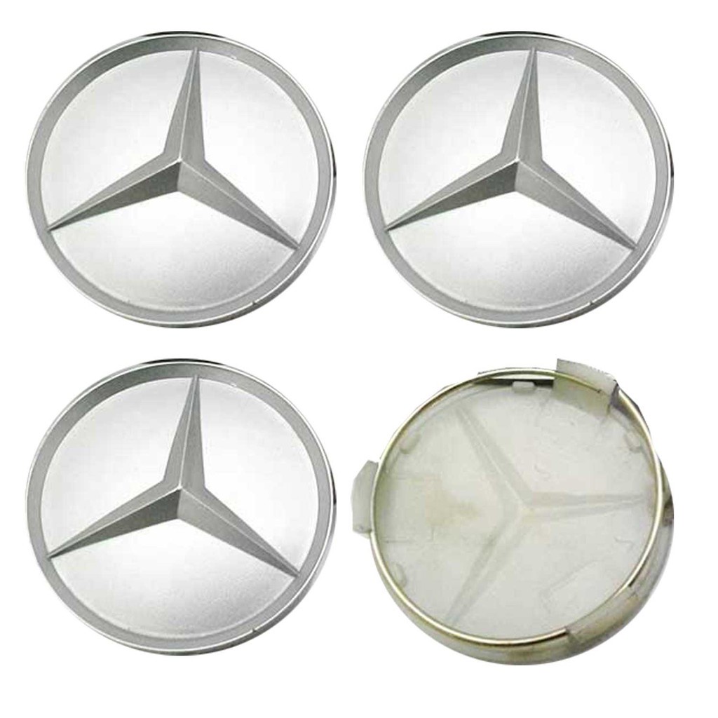 ฝาครอบดุมล้อ-benz-เบนซ์-75mm-ราคาต่อ-4-ชิ้น