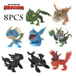 🔥พร้อมส่ง 🔥Dragon มังกรตัวนน้อยโมเดลตั้งโต๊ะ หลากหลาย Set 🔥ขายยกSet 🔥How to train your dragon