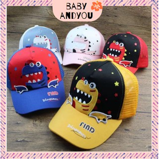 สินค้า พร้อมส่ง หมวกเด็ก หมวกเด็กโต หมวกแฟชั่น หมวกแก๊ป Baby hat หมวก ไดโดเสาร์