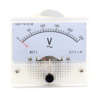 Analog 85L1 AC 250 V Panel Meter Voltmeter Measuring device