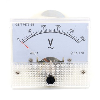 Analog 85L1 AC 250 V Panel Meter Voltmeter Measuring device