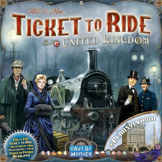 Ticket to Ride: Map Collection Volume 5 – United Kingdom &amp; Pennsylvania (Expansion) [BoardGame]