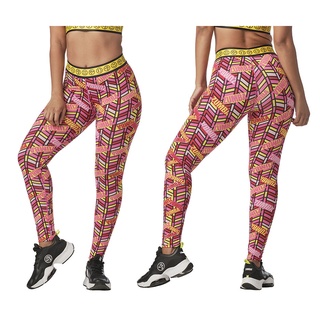 มาใหม่ Zumba กางเกงเลกกิ้งขายาว สําหรับสตรี เหมาะกับการเล่นฟิตเนส ZW 0062