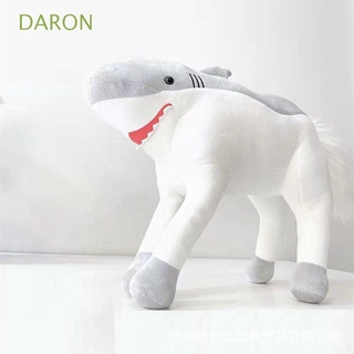 Daron หมอนตุ๊กตาฉลาม ม้าฉลามน่ารัก แบบนิ่ม เหมาะกับของขวัญวันเกิด ของเล่นสําหรับเด็ก