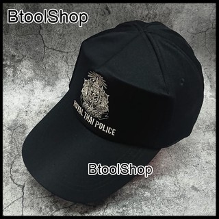 ภาพหน้าปกสินค้าSD-018 หมวกแก๊ป​สีดำ ปักตรา ตำรวจ Royal thai police ปรับเลื่อนขนาดที่ด้านหลังได้ ซึ่งคุณอาจชอบสินค้านี้
