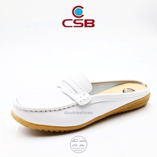 รองเท้าคัทชูเปิดส้น รองเท้าเปิดส้นเพื่อสุขภาพ CSB รุ่น XX92-416 ไซส์ 36-41