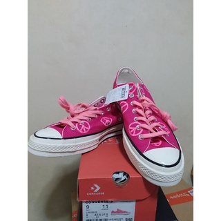 Converse Chuck 70 Peace Sign Ox Pink รหัส 167914CU0PI