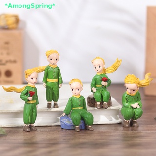 Amongspring&gt; ฟิกเกอร์เรซิ่น รูปเจ้าชายน้อย สําหรับตกแต่งบ้าน 1 ชิ้น