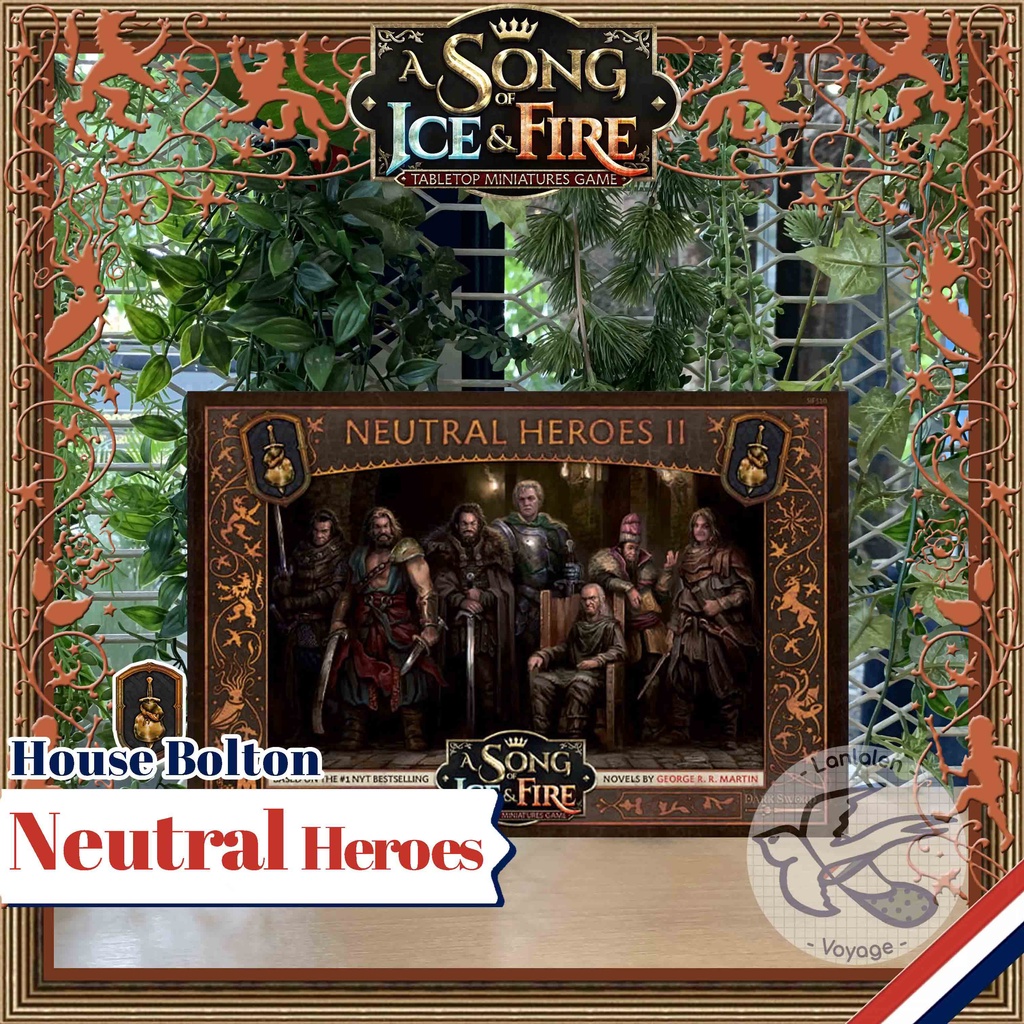 A Song of Ice & Fire Bolton House / Neutral Heroes - Tabletop ...
