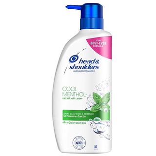 ได้ 1 ขวด เลือกสูตรได้ Head &amp; Shoulders เฮดแอนด์โชว์เดอร์ แชมพู(แอปเปิ้ล,เมนทอล,) 2 สูตรให้เลือก ขนาด 370 มล. ขวดปั๊ม