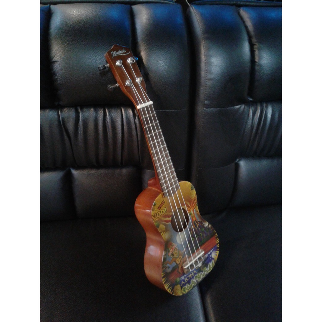 อูคูเลเล่ Waikiki Hawaiian felling ukulele ราคาถูก พร้อมของแถม ♫