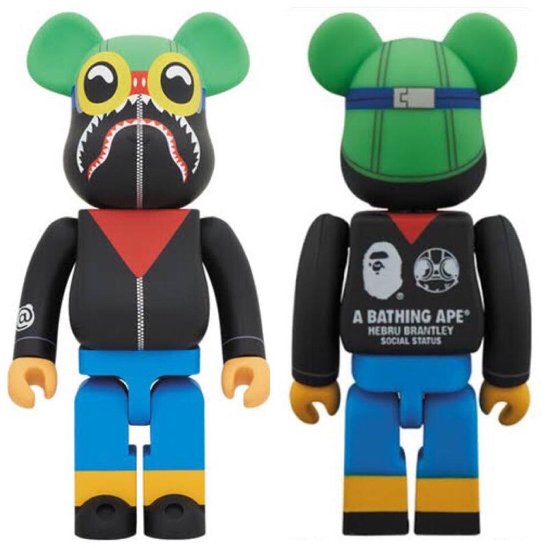 BAPE x Hebru Brantley x Social Status x Medicom Toy BE