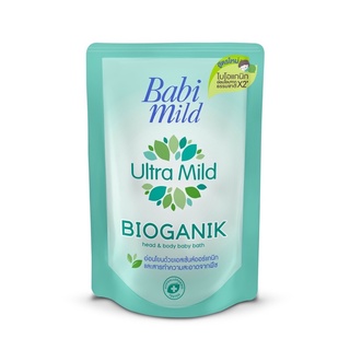 ราคาและรีวิวเบบี้มายด์ สบู่อาบน้ำเด็ก กลิ่น Bioganik ถุงเติมขนาด 380ml