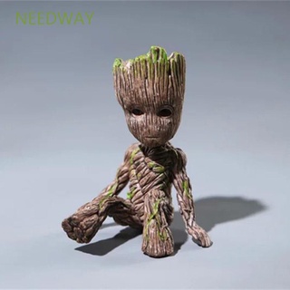 ภาพย่อรูปภาพสินค้าแรกของตุ๊กตาฟิกเกอร์ Needway Tree Man Groot 6 ซม. ขนาดมินิของเล่นสําหรับเด็ก