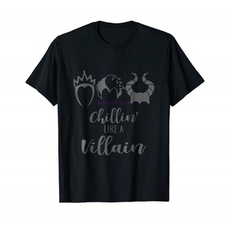 [S-5XL] เสื้อยืด พิมพ์ลาย Chillin Like A Villain สไตล์วินเทจ คลาสสิก สําหรับผู้ชาย