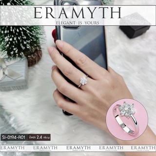 Eramyth Jewelry แหวน เงินแท้ SI-0194-R01 งานฝังเพชรสวิลCZ สินค้ามาตรฐานส่งออก(สินค้าพร้อมส่ง)