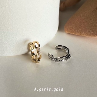 A.girls.gold :โค้ด 59K3K ช้อป 300.- ลด45Earcuff chain (ลายโซ่)