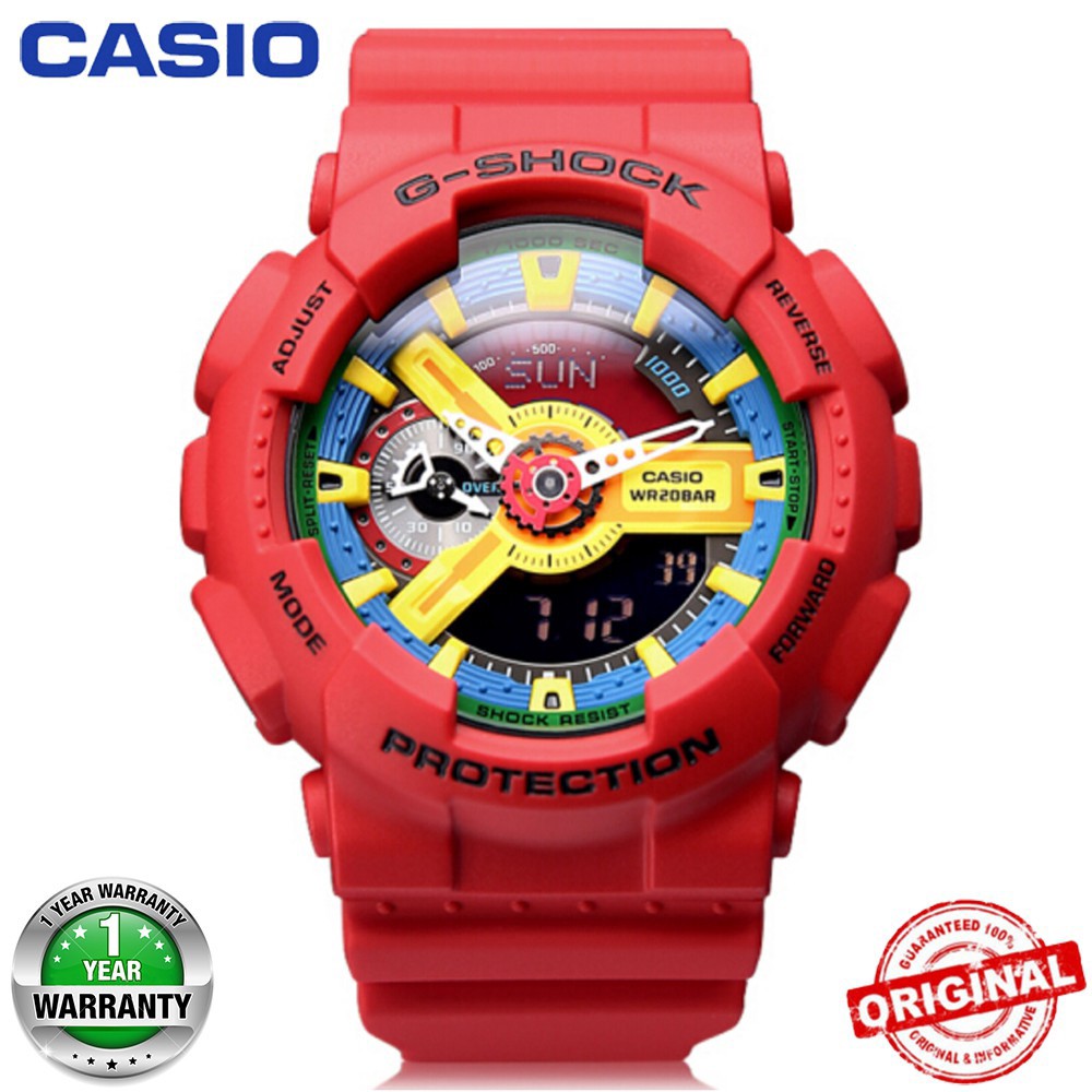 G shock ga hot sale 110 red