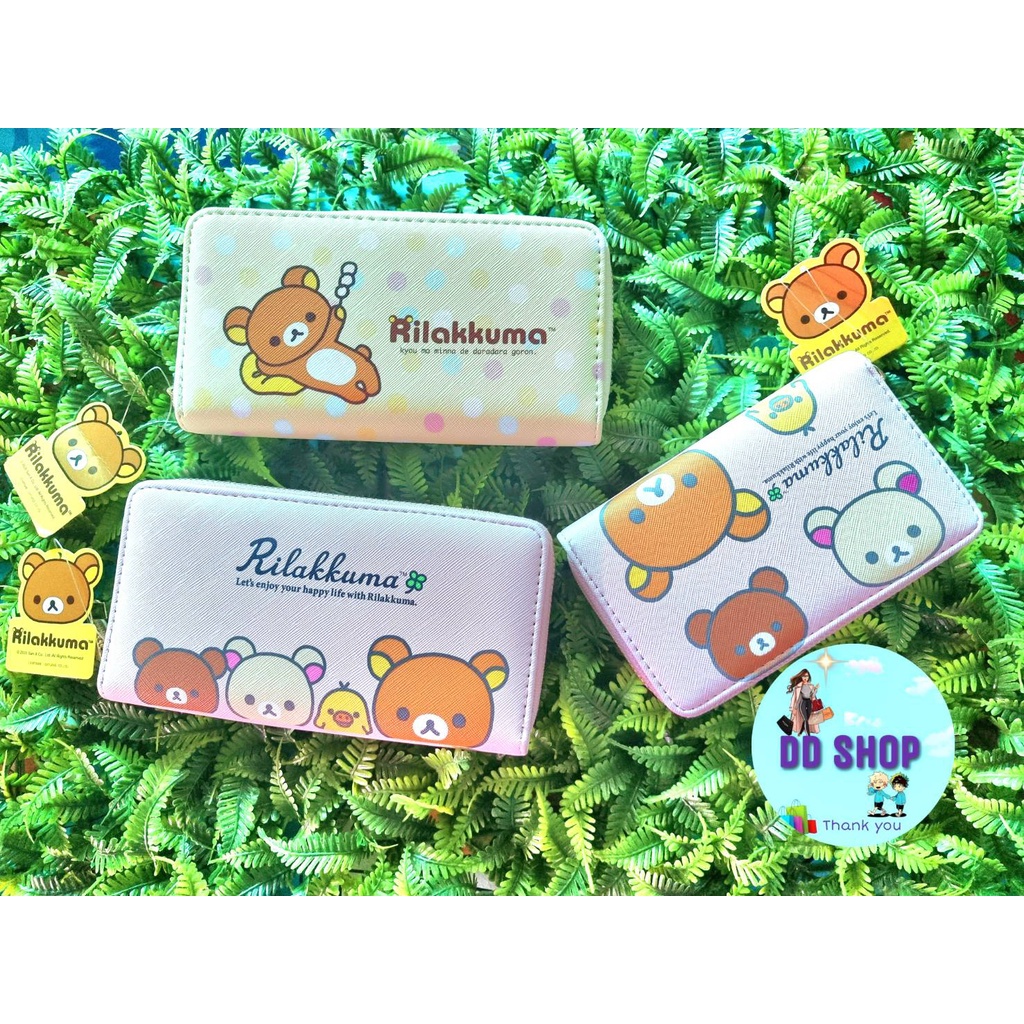 กระเป๋าสตางค์รีรัคคุมะ-ลิขสิทธิ์แท้-rilakkuma