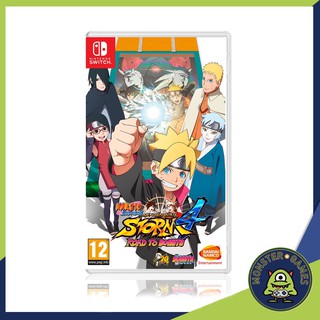 ราคาNaruto Shippuden Ultimate Ninja Storm 4 Road to Boruto Nintendo Switch game แผ่นแท้มือ1!!!!! (Naruto Storm 4 Switch)
