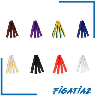 ภาพหน้าปกสินค้า[Figatia2] Prettyia เข็มขัดเทควันโด คาราเต้ สีขาว 280 ซม. ที่เกี่ยวข้อง