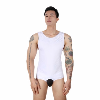 ภาพหน้าปกสินค้าMen\'s Sexy Open Butt Lingerie G String Bodysuit Jockstraps Hollow Out  Backless Leotard Strap Exotic Costume ที่เกี่ยวข้อง