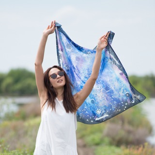 Play among the star - Space, Galaxy, Star Scarf