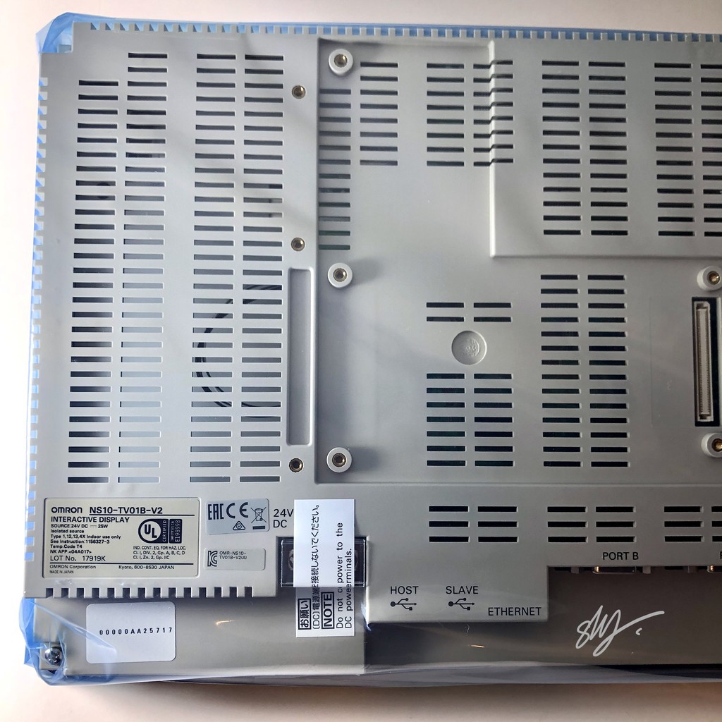 NS10-TV01B-V2 HMI OMRON ของแท้ 75,000 บาท | Shopee Thailand