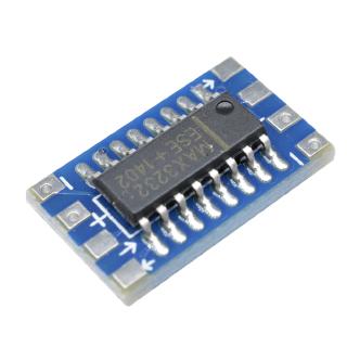 DIYMORE ใหม่ 10Pc Mini RS232 เป็น TTL MAX3232 Converter Adapter Module Serial Port Board
