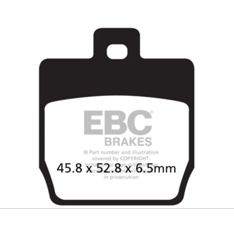 ผ้าเบรค-ebc-brakes-รุ่น-carbon-brembo-เบรมโบ้-ผีเสื้อเล็ก