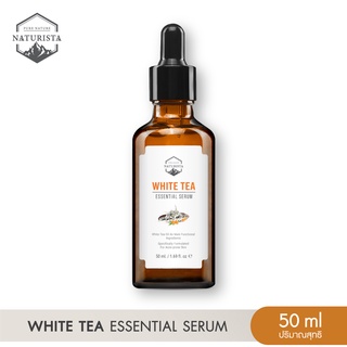 ราคาNaturista เซรั่มสารสกัดจากชาขาว ช่วยลดริ้วรอย และลดจุดด่างดำ บำรุงผิวหน้า White Tea Essential Serum 50ml