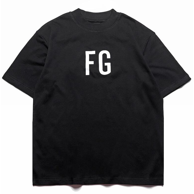 เสื้อยืดอินเทรนด์ผู้ชายอินเทรนด์ผู้หญิงfog-เสื้อยืดแขนสั้นเนื้อผ้าฝ้ายแฟชั่นพิมพ์ลายสําหรับผู้หญิงและผู้ชายs-3xl