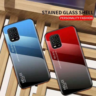 เคสกระจกไล่สี Case Fro Huawei Y9S Y7-18 Y7pro Y9-19 Nova5T P30lite Y6-19 Y6S Y7-19 Y6P Y7Aเคสกระจกสองสีกันกระแทก ขอบนิ่ม