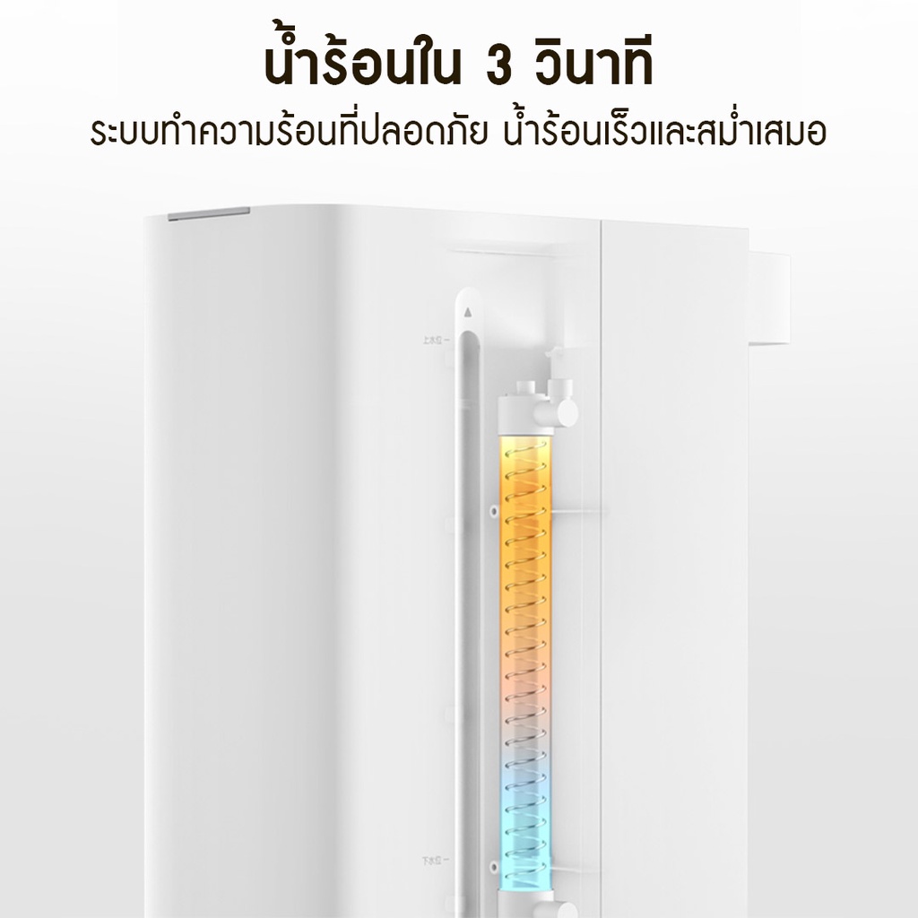 ภาพสินค้าXiaomi Mijia Mi Instant Water Dispenser C1 เครื่องทำน้ำร้อน ขนาด ทำน้ำร้อนได้เพียง 3 วินาที จากร้าน techmate1 บน Shopee ภาพที่ 2