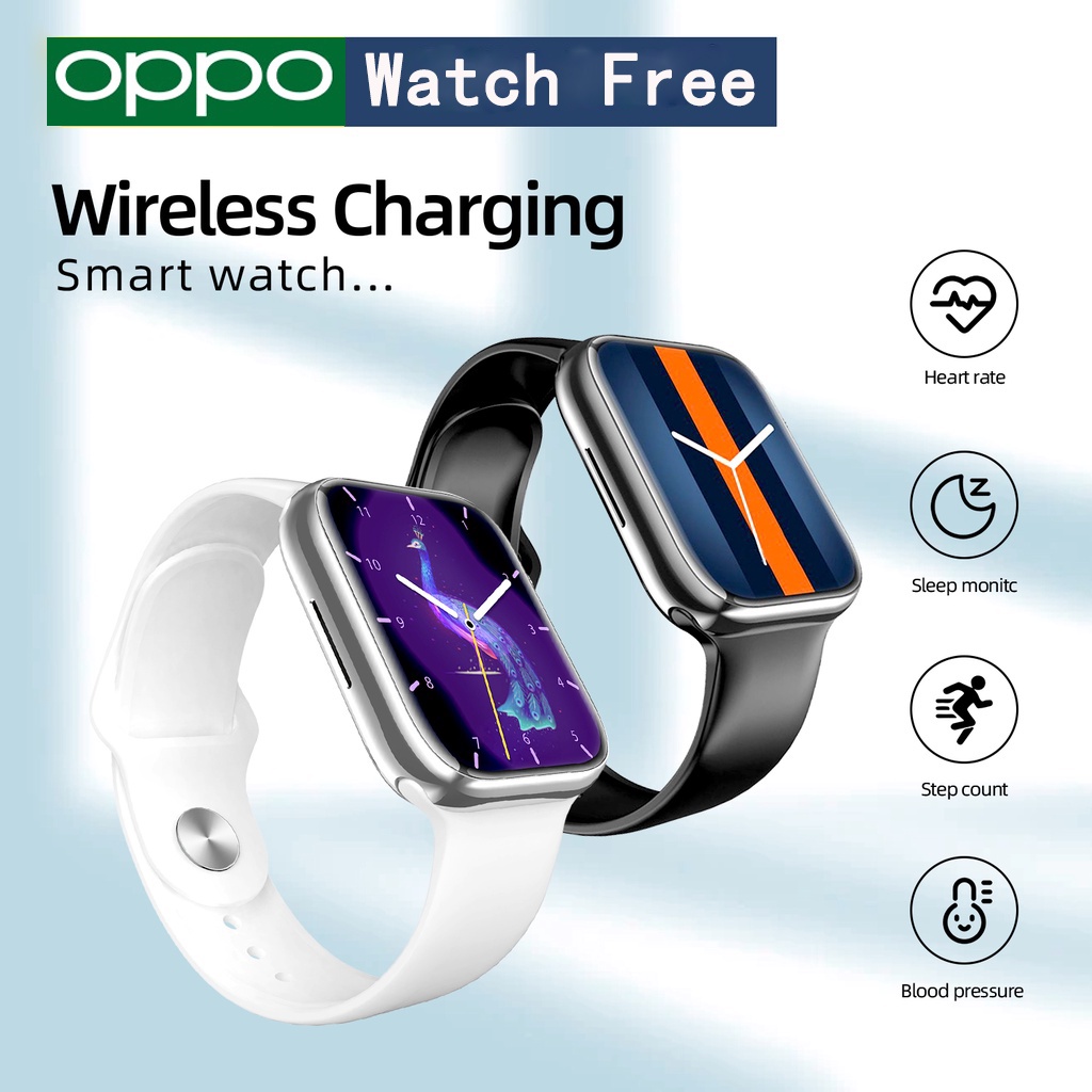ราคาและรีวิว2022 New OPPO Smart Watch สมาร์ทวอทช์ รองรับภาษาไทย นาฬิกาสมาร์ทวอทช์ สัมผัสได้เต็มจอ นาฬิกาsport COD