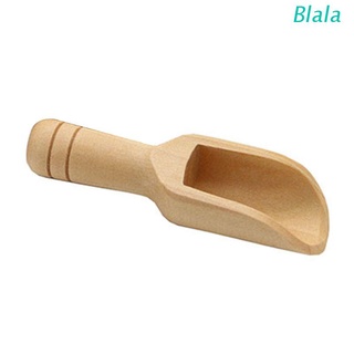 Blala Wood Small Little Mini Wooden Spoon Scoop Salt Sugar Condiment Cooking Tools