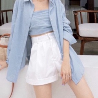 สินค้า clossy mini short กก ขาสั้น basicselected กก ขาสั้นคู่ poppin