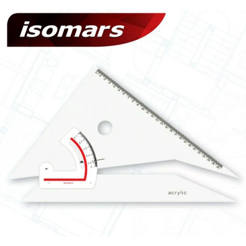 ไม้ฉากปรับมุม-set-square-isomars-ขนาด-8-นิ้ว-10-นิ้ว-12-นิ้ว