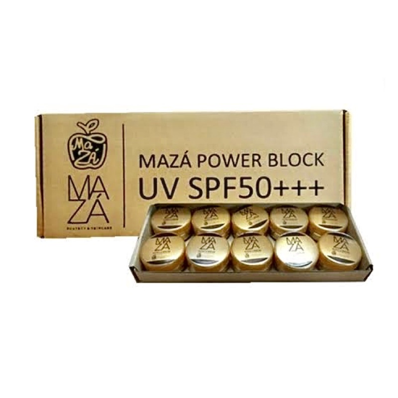 กันแดดมาซ่า-spf-50-pa-1-กล่อง-มี10ชิ้น-ของแท้-พร้อมส่งจ้าา-maza-sunscreen-ปกป้องผิว-บำรุง
